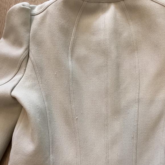 BURBERRY LONDON PEPLUM RUFFLE BLAZER JACKET 40 US 6 - Picture 9 of 10